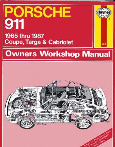 Haynes Owner’s Workshop Manual Porsche 911 1965-1987