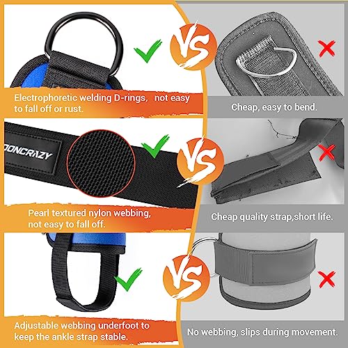 Ankle-Strap-for-Cable-Machine-Women-Adjustable-Gym-Cable-Ankle-Straps-for-Kickbacks-Glute-Workouts-Leg-Extensions-Curls-Booty-Hip-Abductors-Ankle-Cuff-for-Cable-Machine-Accessories Ankle Strap for Cable Machine Women Adjustable Gym Cable Ankle Straps for Kickbacks Glute Workouts Leg Extensions Curls Booty Hip Abductors Ankle Cuff for Cable Machine Accessories
