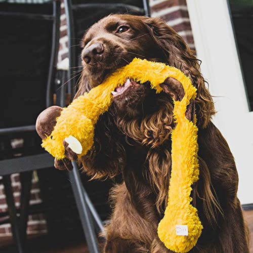 Nobby Plüsch Spielzeug Giraffe für Hunde, Seil innen, 55 cm
