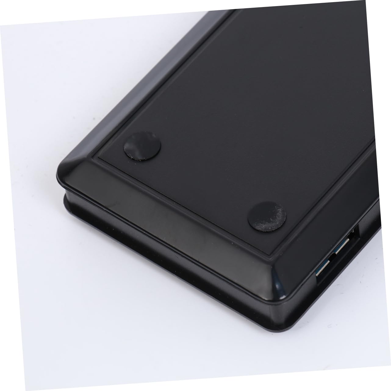USB Wahlschalter Schwarz 2 Port Automatischer Umschalter für 4 Geräte