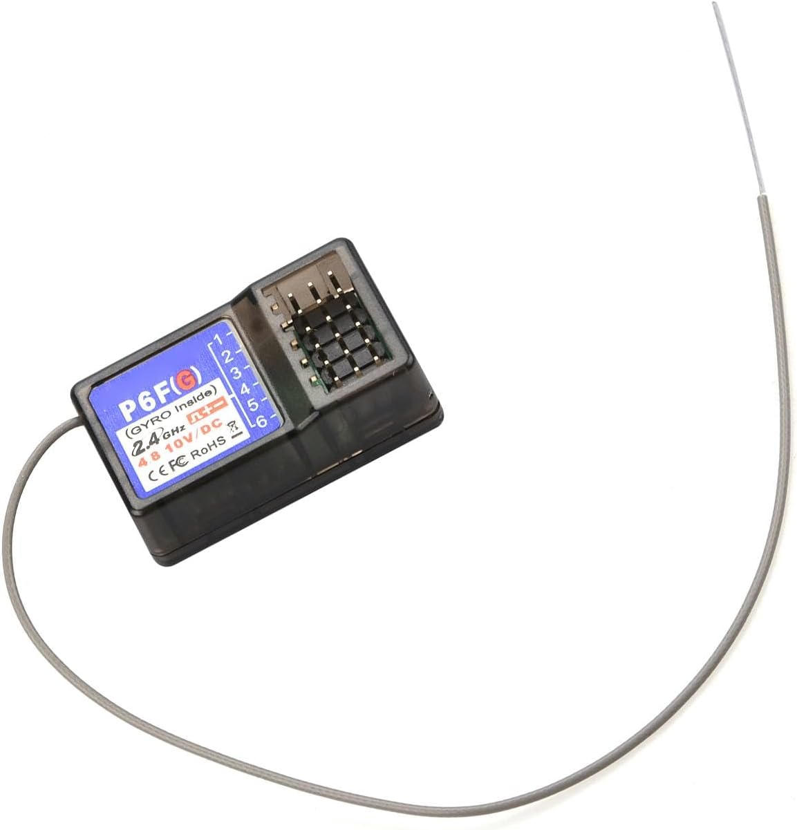 ZEZEFUFU P6FG Receiver angled view