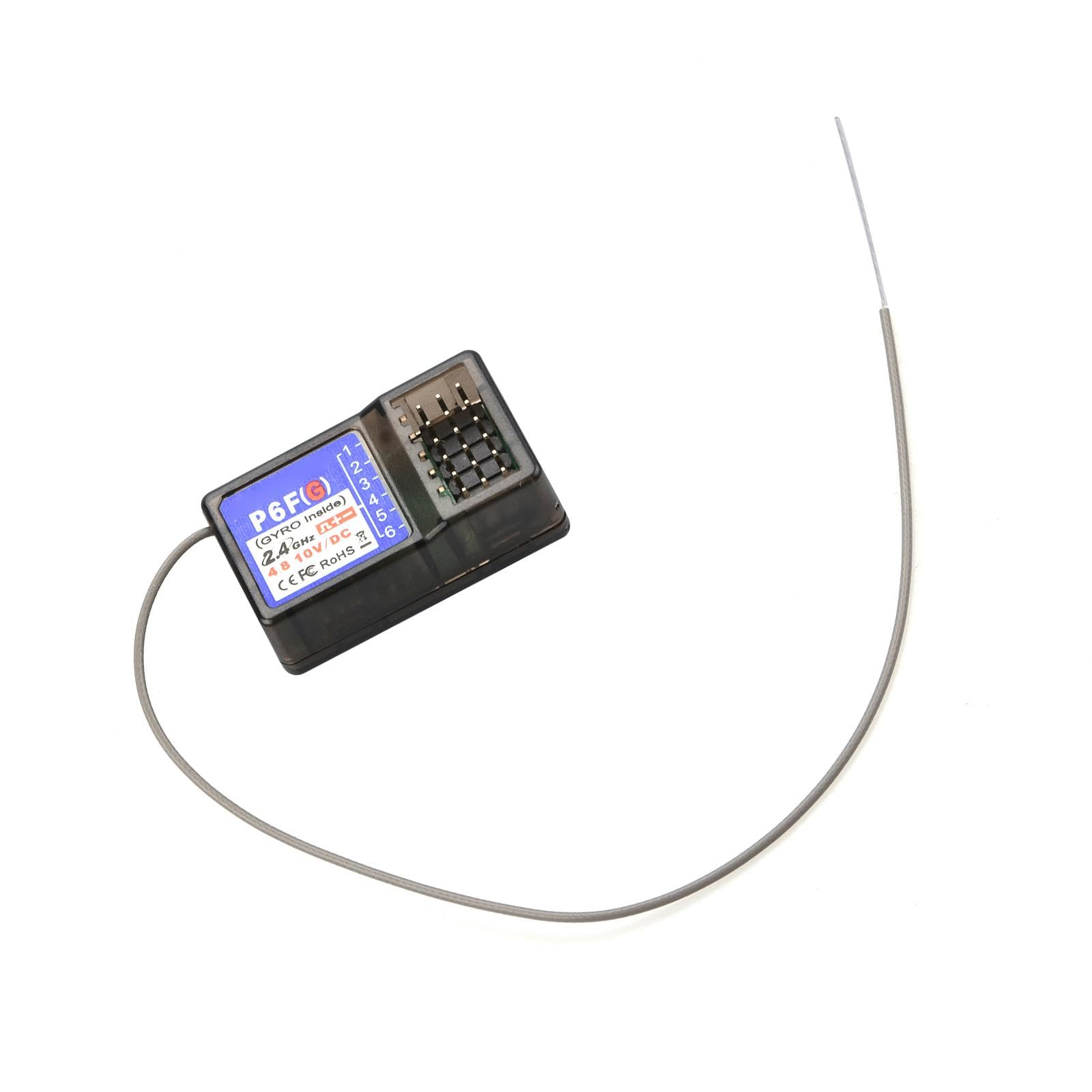 Mando a distancia del transmisor DumboRC P6FG 2.4 Receptor con giroscopio para RC P6FG accesorio de pieza