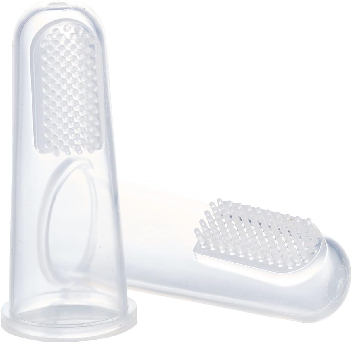 THERMOBABY Finger Toothbrush Silicone for Babies - Pack of 2 - from 3 Months - Made in France