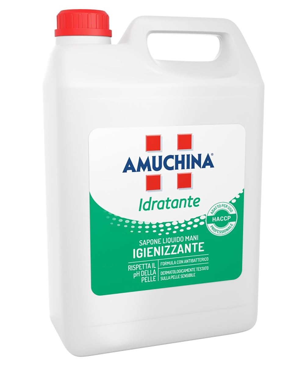 Amuchina sapone mani igienizzante idratante - tanica 5 litri