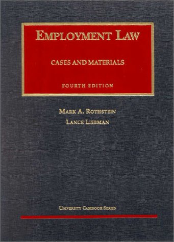 Employment Law, Fourth Edition 1566626129 Book Cover
