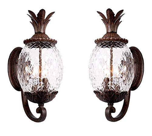Acclaim Lanai Collection 3-Light Wall Mount Outdoor Light Fixture