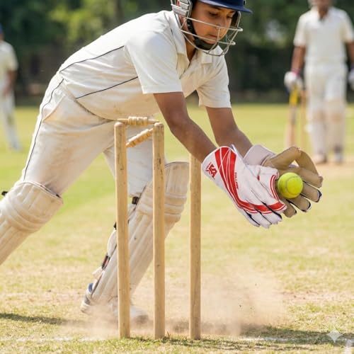 Image of Cricket Wicket Keeping & Inner Gloves for Boys and YOTH 10 to 15 Years (Boys) This Gloves is Available in Multicolour