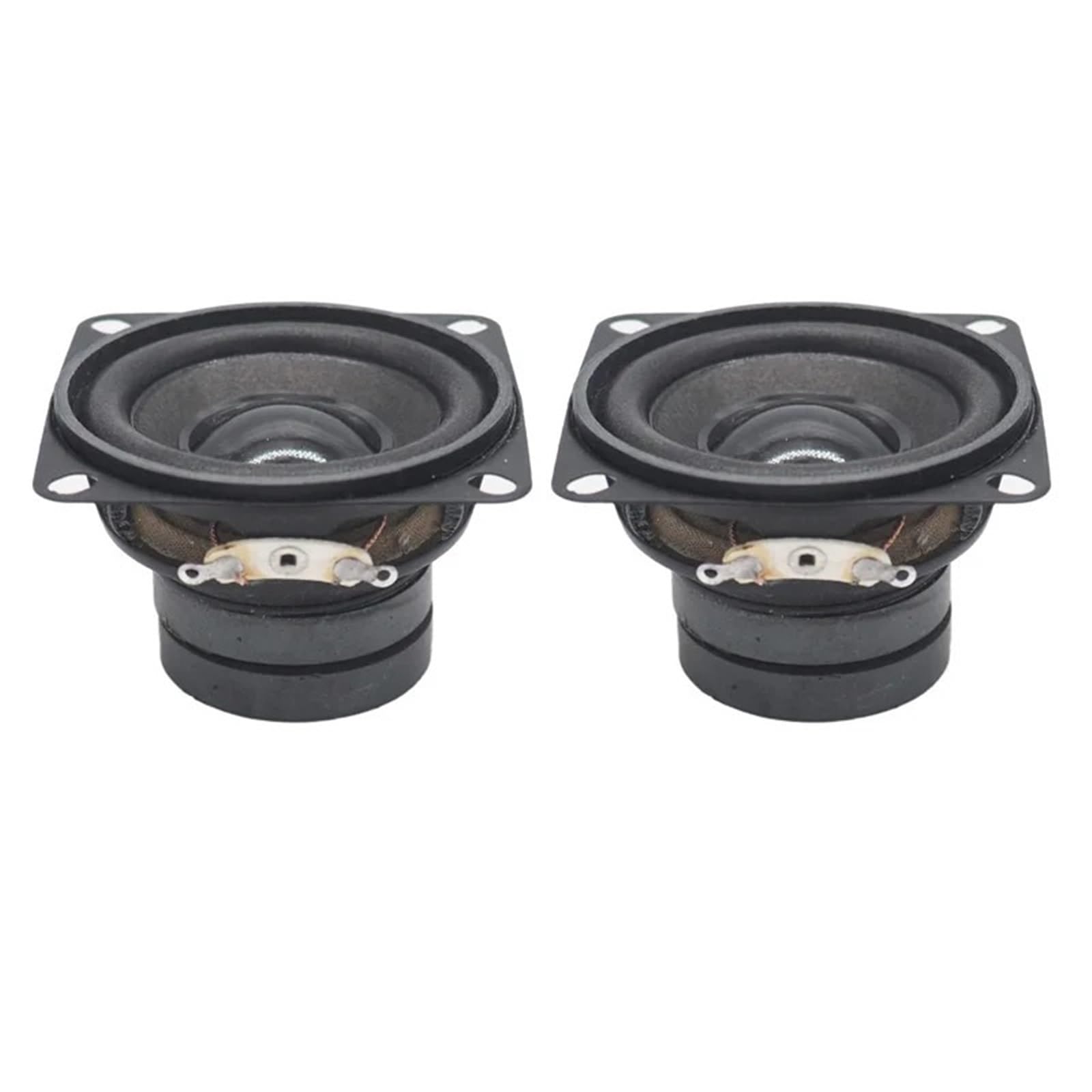 Altavoces portátiles de Audio de 2 Pulgadas, 4 Ohm, 10W, Sonido de Rango Completo, Altavoz magnético Dual, Sistema de Cine en casa, 4 Uds.