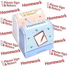 Fancy Land Homework Stamps Teacher Stamps for Classroom Self Inking Grading Stampers for Kids Students Homework Behavior Supplies 2Pcs