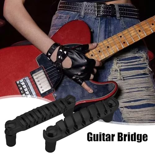 Pont Tune-o-Matic en alliage durable pour guitare électrique - 6