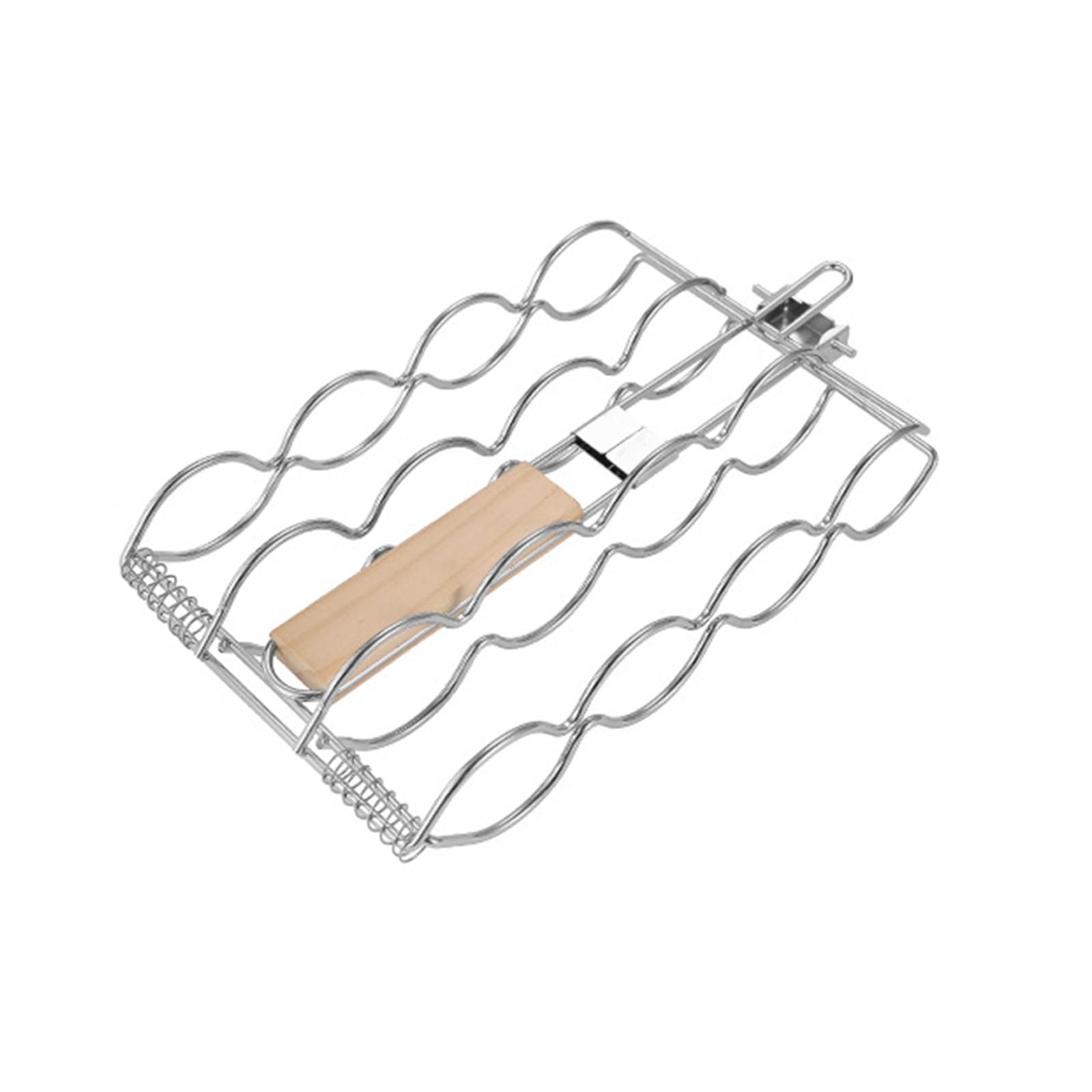 Yhplxyuus Foldable Corn Grills Meshes Clamp Perfect for Barbecue Cooking in Travel Party or Backyard Gatherings Barbecue Meshes Clamp