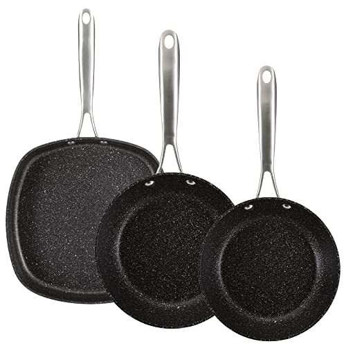 San Ignacio Cacerola con Tapa Acero Inoxidable Apta para Inducción, Cromado, 20 cm. diámetro