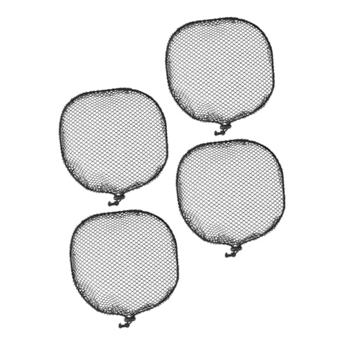 Healvian 4pcs Elastic Wig Net Wig Caps Reusable Cap Grip Stretchy Hat Accessories for