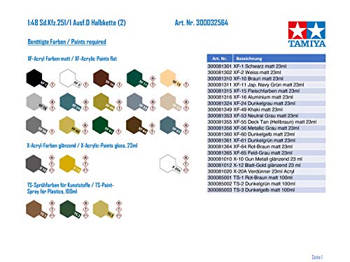 Tamiya 1:48 Special Motor Vehicle 251/1 Type D Half Chain miniatura 2