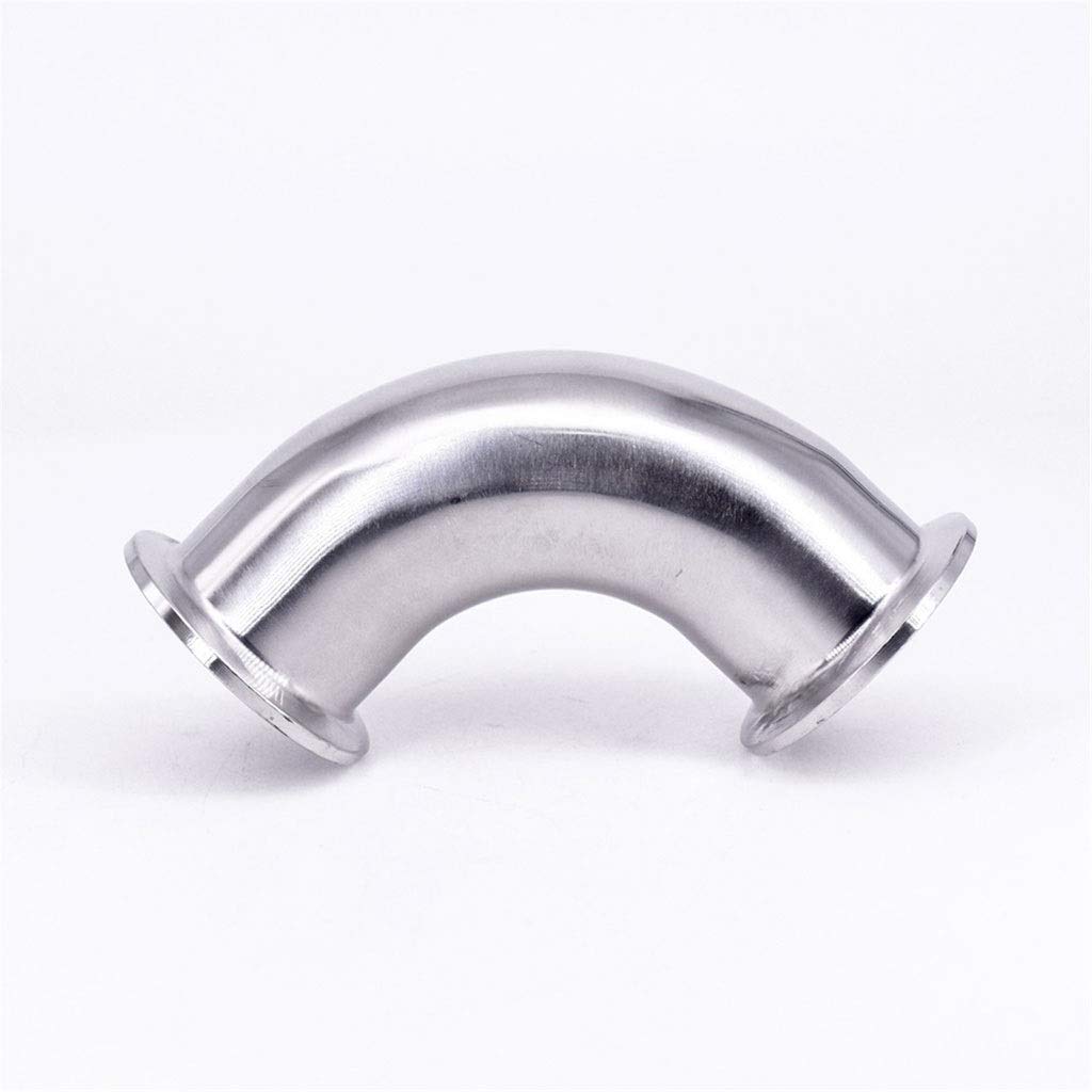 Gomito a 3,8 cm, 5,1 cm, 6,3 cm, 7,6 cm, 8,9 cm, 10,2 cm, gomito a 90 gradi, in acciaio inox SUS316 (108 mm OD K119 mm)