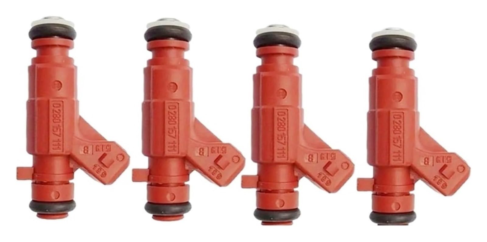 Zxctqqs One Color For Golf For Voyage 1.0L 8V 2007-2014 Car Petrol Injection Nozzles 032908031S 0280157111 Injector Nozzle 4X Fuel Parts Injectors Fuel