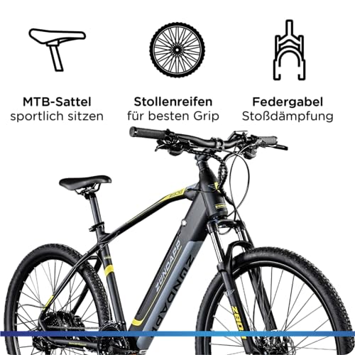 Herren E-Bike Zündapp 29 Zoll Mountainbike für Erwachsene