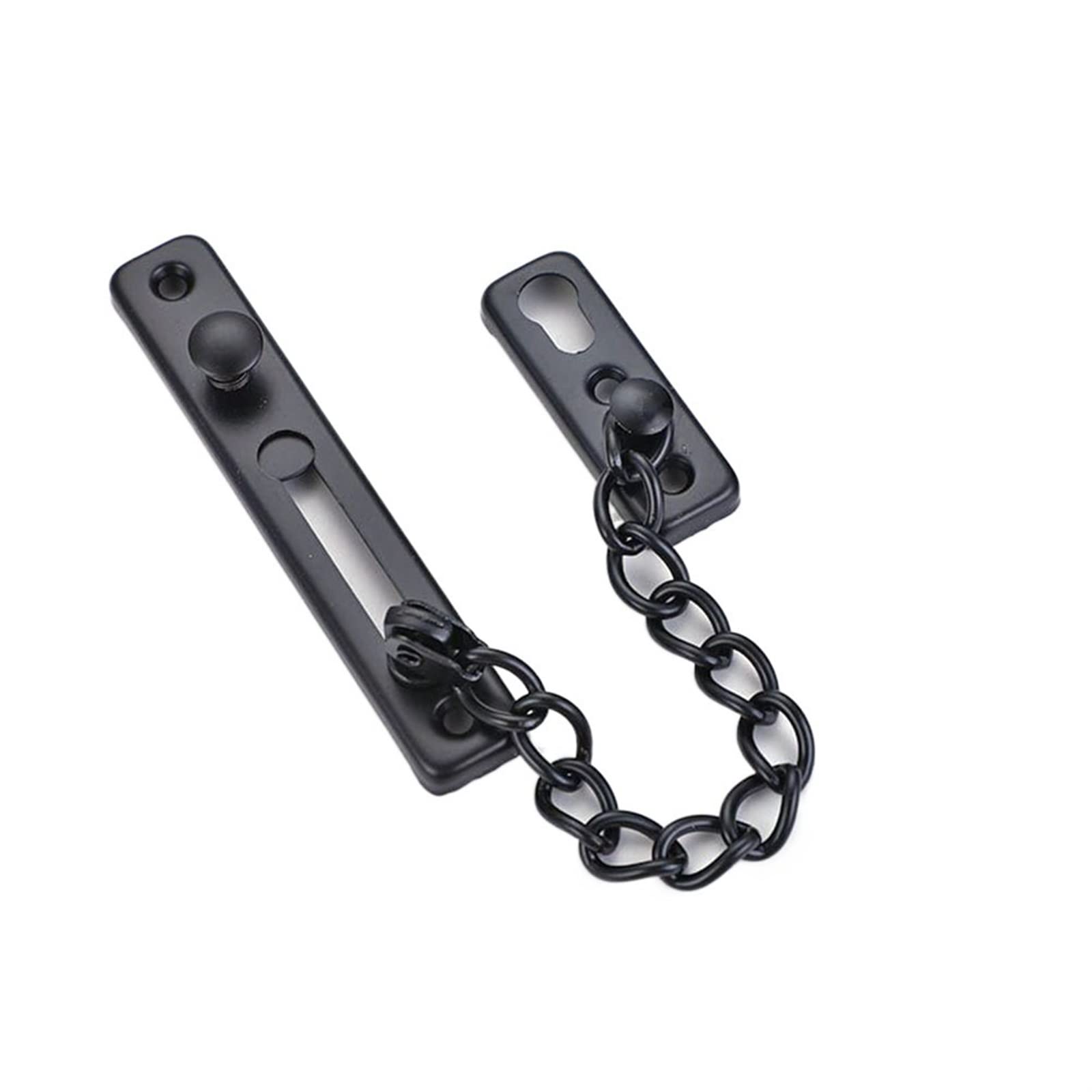 SFJSFIMQ Chain Lock Stainless Steel Anti-Theft Door Chain Bedroom Security Door Lever Lock Hotel Door Lock with Screw Buckle Safety Door Bolt