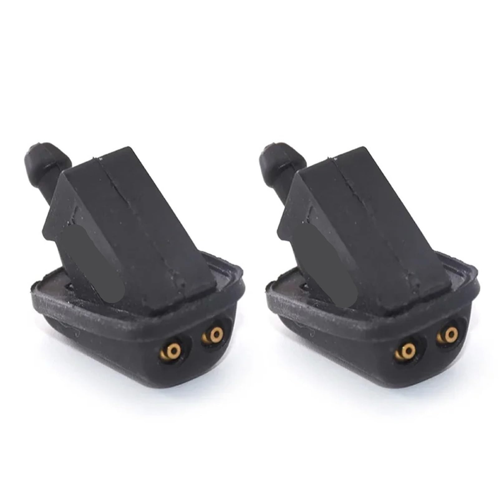 Pacgydk 2 Holes Car Windshield Nozzles Fit For Ford Focus Mk2 Mk3 2005-2012 Fiesta 2001-2008 Washer Nozzles 2Pcs Front Windshield Wiper Water Spray(2 Holes)
