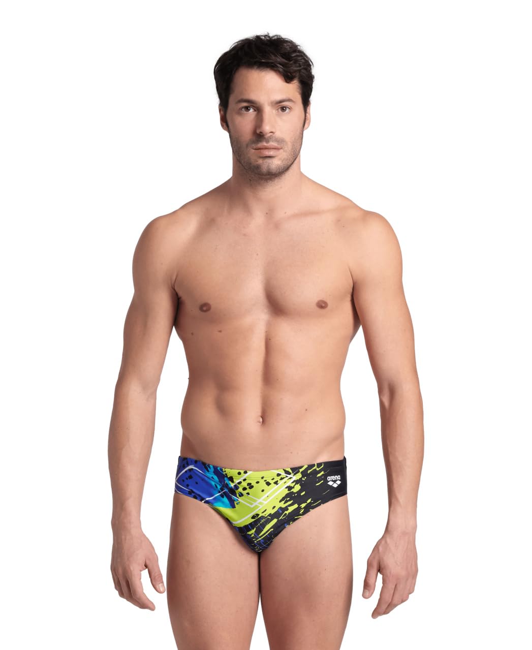 ARENA Men's Funny Spot Swim Briefs Bañador Slip Hombre (Pack de 1)