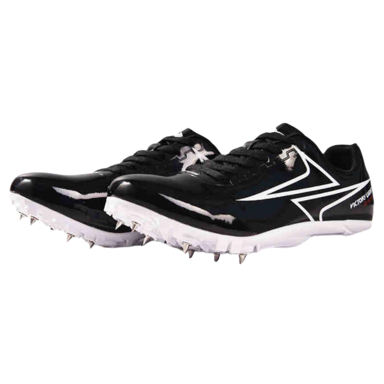 Kraftpaid Leather Track And Field Shoes,Track And Field Shoes Mens Women,Men'S Spikes Jumping Running Shoes,Sturdy Heel,Suitable For Sprinting,Throwing,Middle And Long Distance Competitions