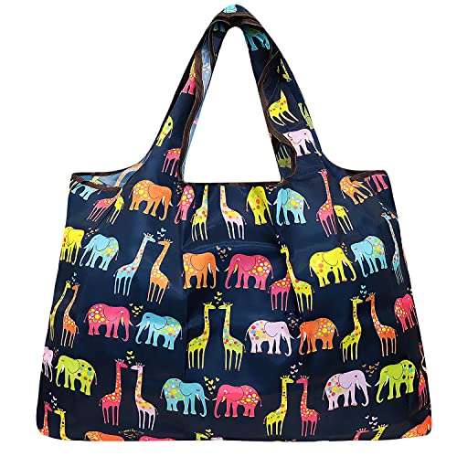 Image of allydrew Large Foldable Tote Nylon Reusable Grocery Bag