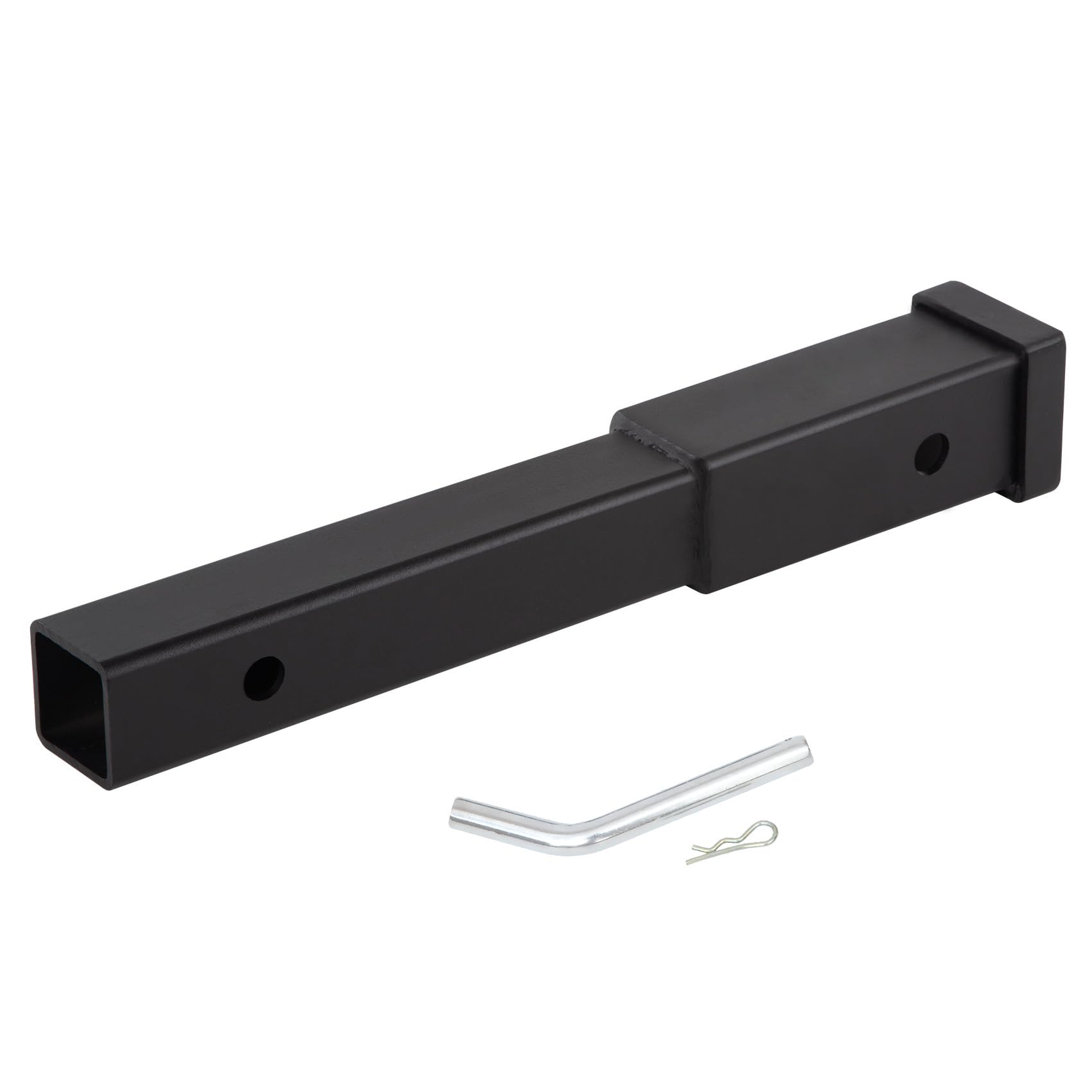 IMALEN 12" Trailer Hitch Extender Fits 2 Inch Receiver, Trailer Hitch Extension 4000 lbs Towing Capacity Heavy Duty