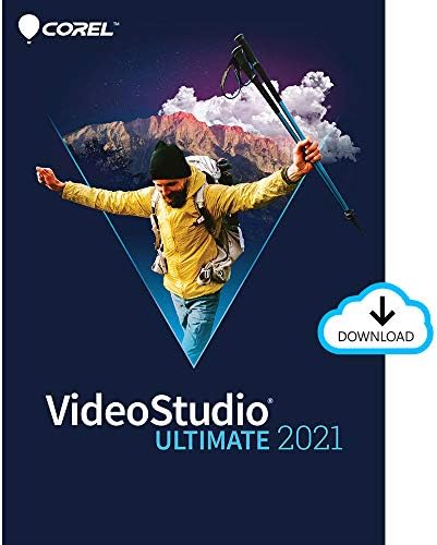 VideoStudio Ultimate 2021 | Video Editing Software with Hundreds of Premium Effects | Slideshow Maker, Screen Recorder, DVD Burner [PC Download] [Old Version]