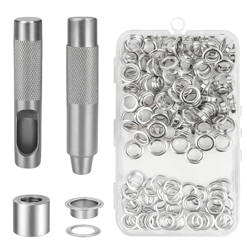 Flying Pottery 100 Sets Oeillets Inox, Oeillets Pour...