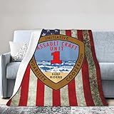 Assault Craft Unit 1 (ACU-1) Blanket Sofa Bedding Ultra-Soft Micro Fleece Blanket 80'x60'