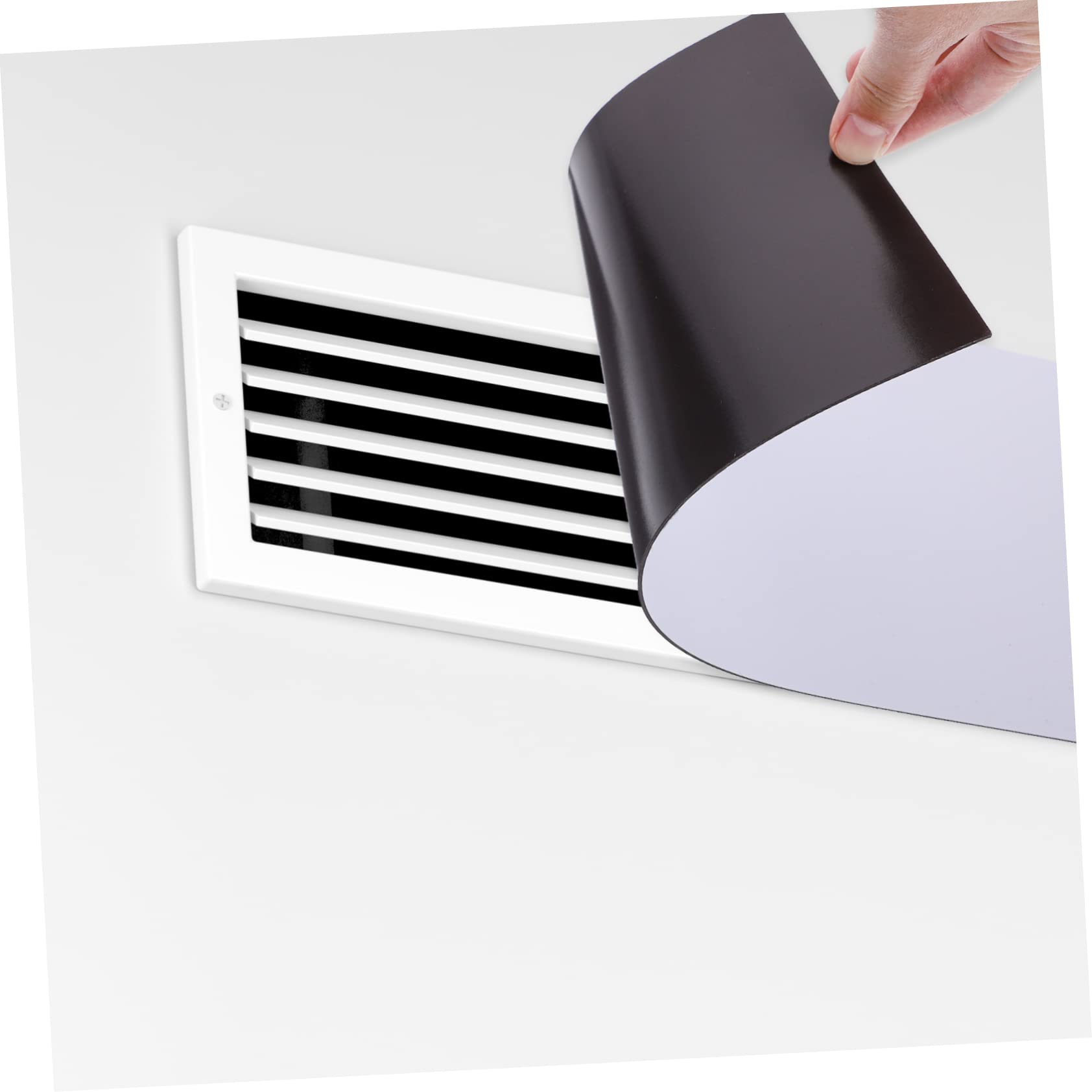 ORFOFE 4piezas Cubierta Magnética Para Ventilación De Ventilador Para Pared Suelo y Techo y Reutilizable Para Hogar y Oficina