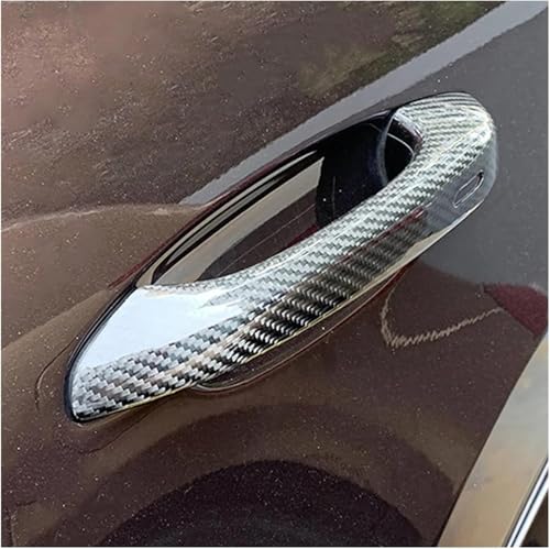 Poignées porte extérieure voiture carbone pour éliminer rayures Cayenne Macan - 2