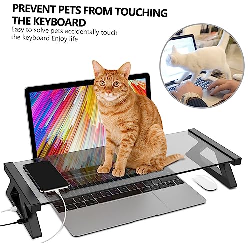 KALLORY base para laptop con puerto USB ergonómica miniatura 3