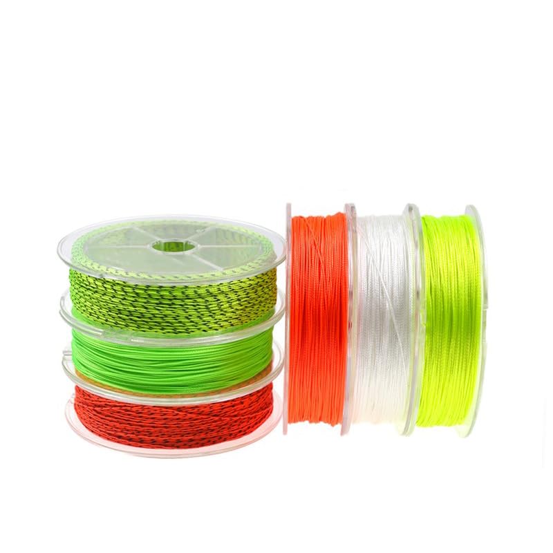 Set de 6 líneas de respaldo para pesca 50M 20LB/30LB miniatura 1