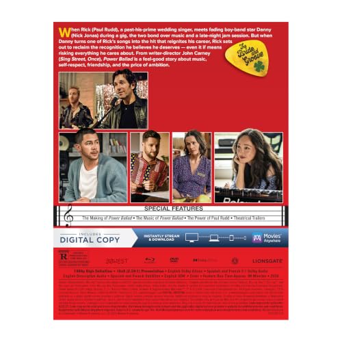Image of Power Ballad - DVD, BLURAY, Digital Copy