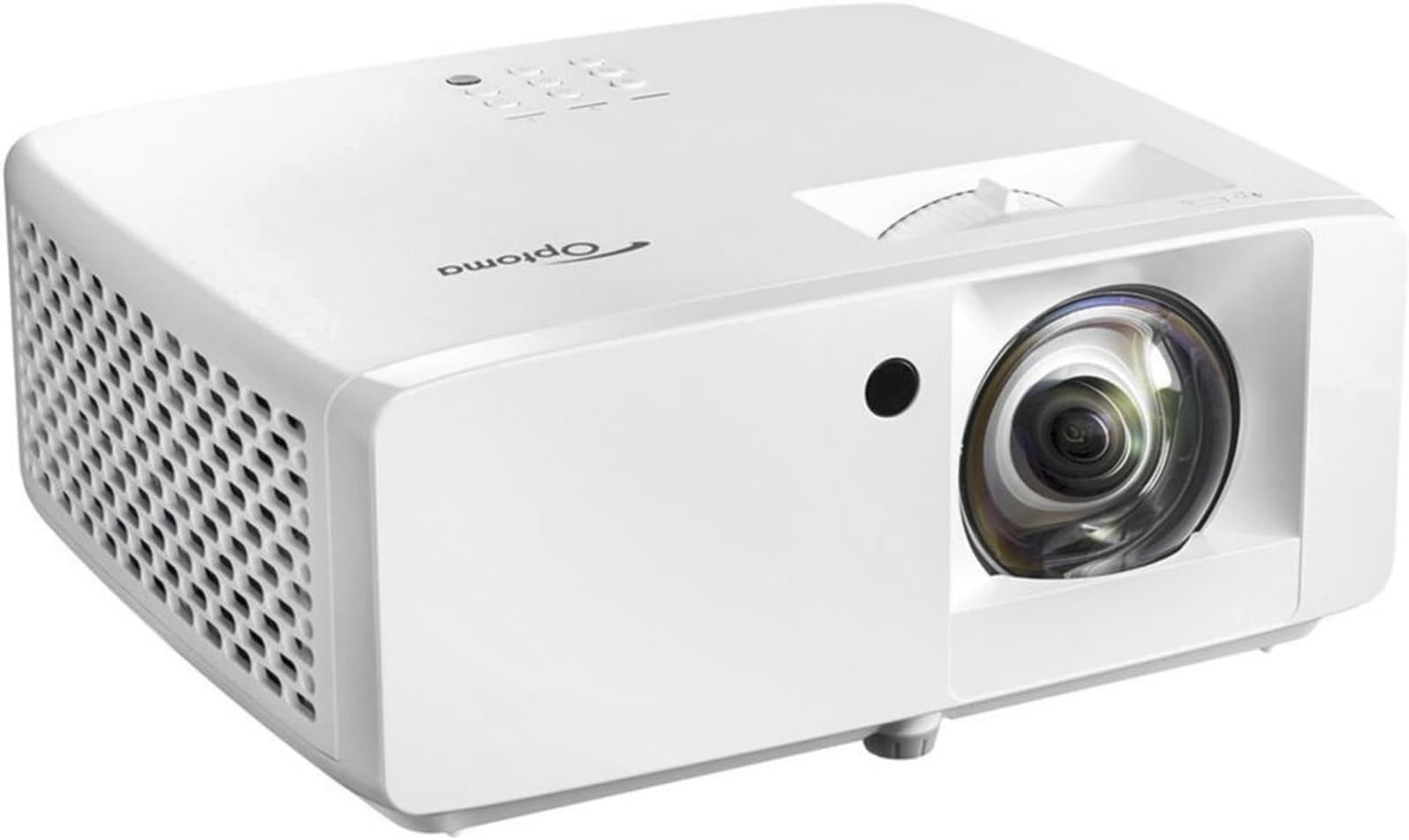 dfdfgbfh Optoma GT2000HDR Compact Short Throw Laser Home Theatre and Gaming Projector, 1080p HD with 4K HDR Input, Bright 3,500 Lumens