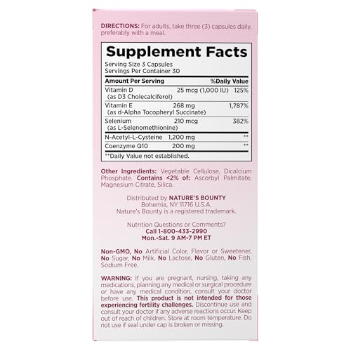 Nature's Bounty Fertility Support