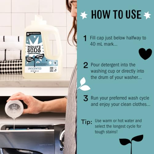 image for Molly's Suds Molly's Suds Liquid Laundry Detergent | Clean Laundr