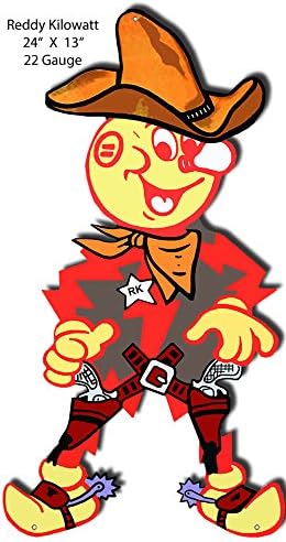 Reddy Kilowatt Reproduction Laser Cut Out 13x24