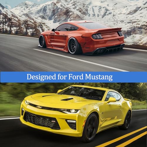Image of Indoor Car Cover Custom Fit for 1994-2026 Ford Mustang Luxurious Soft Stretch Satin Car Cover Breathable Dust-Proof for Underground Garage, Car Show