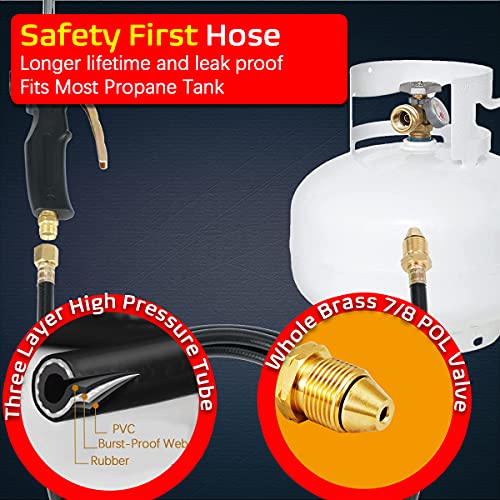 Schtumpa-Weed-Torch-Burner-Propane-Torch-Flame-Weeder-500000BTU-32Inch-Long-Electric-Ignition-Ergonomic-Anti-slip-Handle-for-Burning-Grass-Starting-Fires-and-Melting