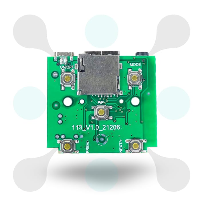 roboway Bluetooth Speaker Circuit Board Module MP3, USB, AUX, FM, Mic Input Supported 3.7V to 5V DC (Pack of 2) - Image 4 thumbnail