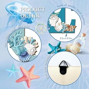 4pcswoodhomesigncoastalbeachwalldecorbeachstylesignsbluestarfishandshellwalldecorbeachthemesignforhomelettershangingwalldecorartsignsforlivingroomkitchenbedroomdecor Urban Country Home Decor 4 pcs wood home sign coastal beach wall decor beach style signs blue starfish and shell wall decor beach theme sign for home letters hanging wall decor art signs for living room kitchen bedroom decor urban country home decor