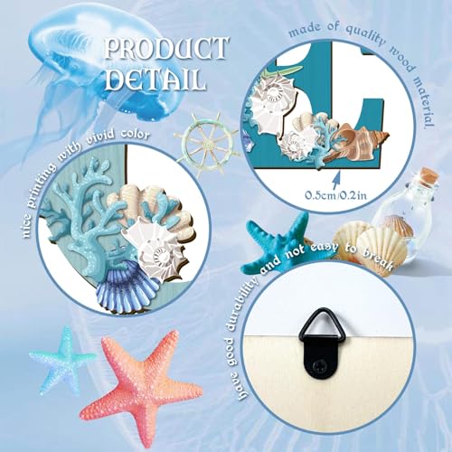 4pcswoodhomesigncoastalbeachwalldecorbeachstylesignsbluestarfishandshellwalldecorbeachthemesignforhomelettershangingwalldecorartsignsforlivingroomkitchenbedroomdecor Urban Country Home Decor 4 pcs wood home sign coastal beach wall decor beach style signs blue starfish and shell wall decor beach theme sign for home letters hanging wall decor art signs for living room kitchen bedroom decor urban country home decor