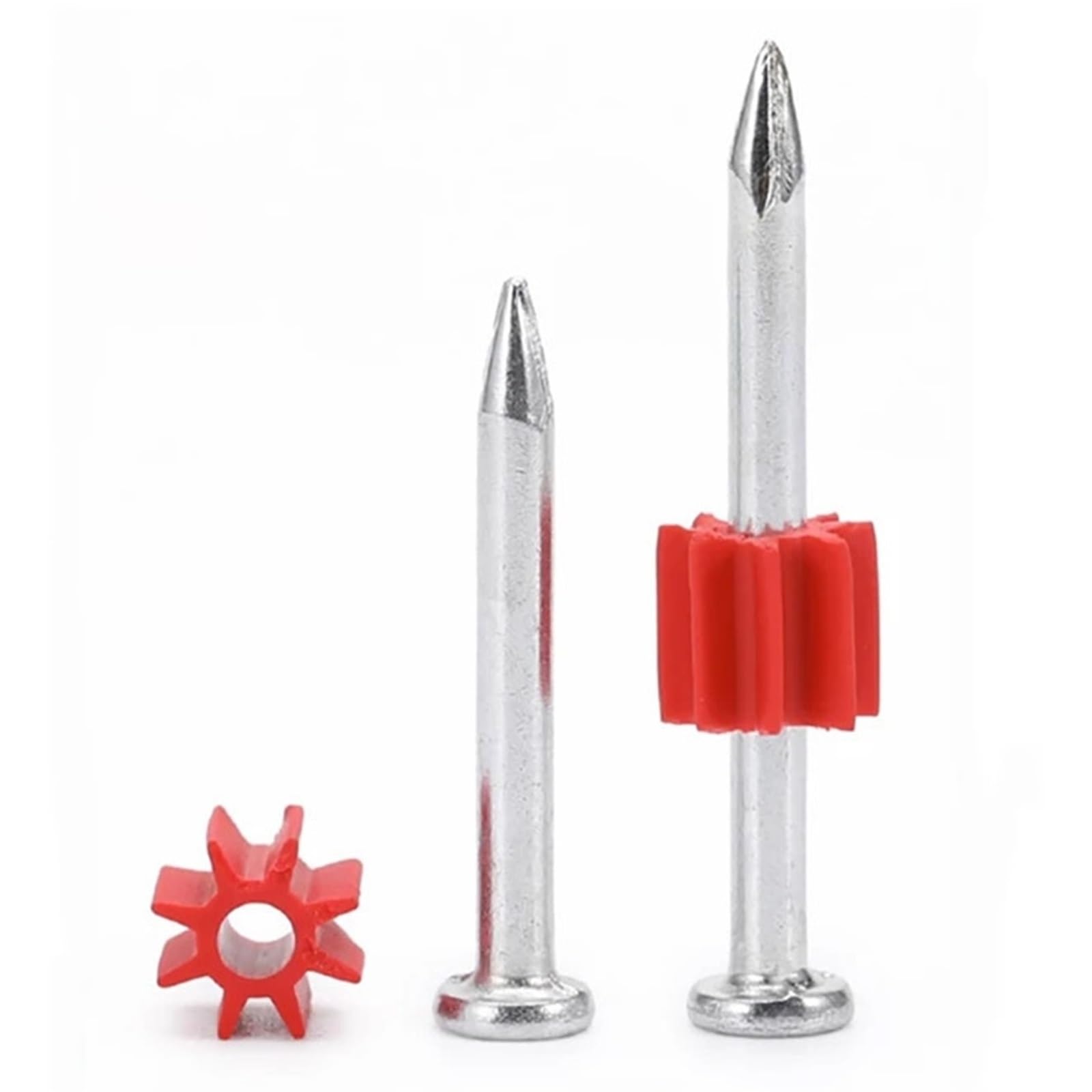Dyyeuavt One Color 100Pcs Anti Bend Cement Steel Nail With High Hardness For Construction And Renovation In Concrete Brick Wall Professional Use(M3.5 * 42)