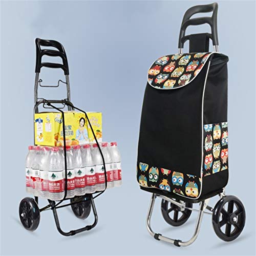 Wiederverwendbare Einkaufstasche/Einkaufswagen, Falten Wasserdicht Abnehmbare Tasche Tragbar Einkaufstrolley (Farbe… – Bild 4