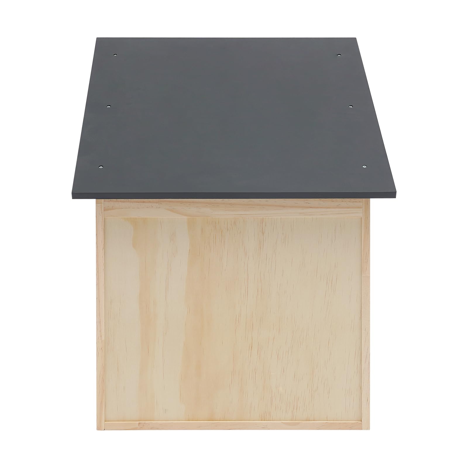 2 Ebenen Holzfarbe Bücherregal Bücherbox Regal Bücherregal Regale Möbel Kallax Regal Aufbewahrungsbox Mit Deckel Aufbewahrungsbox Schrank Aufbewahrungsboxen für Wohnzimmer und Garten