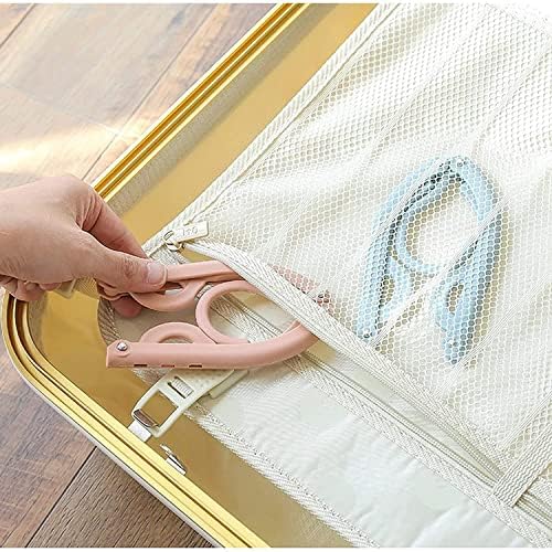 Portable Travel Hangers, Folding Plastic Clothes Hanger Save Space, Multifunction Travel Accessories for Holiday Camping, Indoor, and Outdoor Use (12pcs)