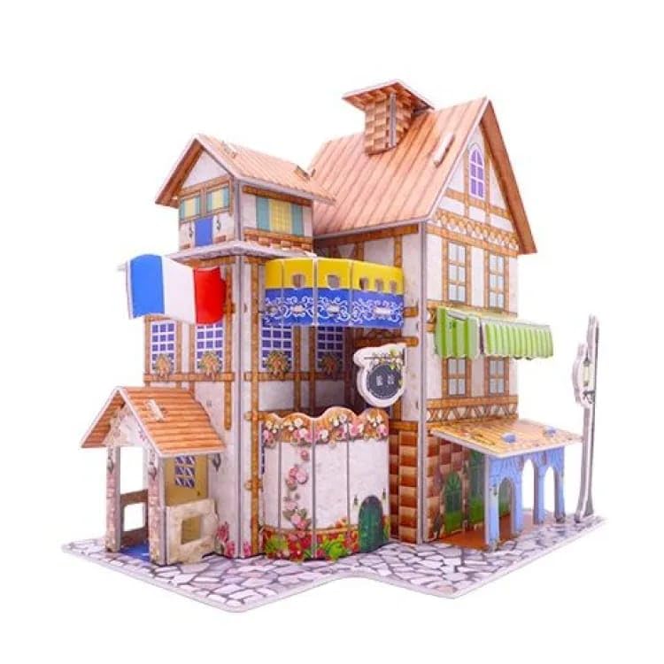 Samariya Sweet 3D Puzzle Hotel (LX -351) 4 Sheets Attractive Show Piece Kids Return Gift Item (Multi Print) Set of 1 (B0CKTGW54Y) Amazon Price History, Amazon Price Tracker