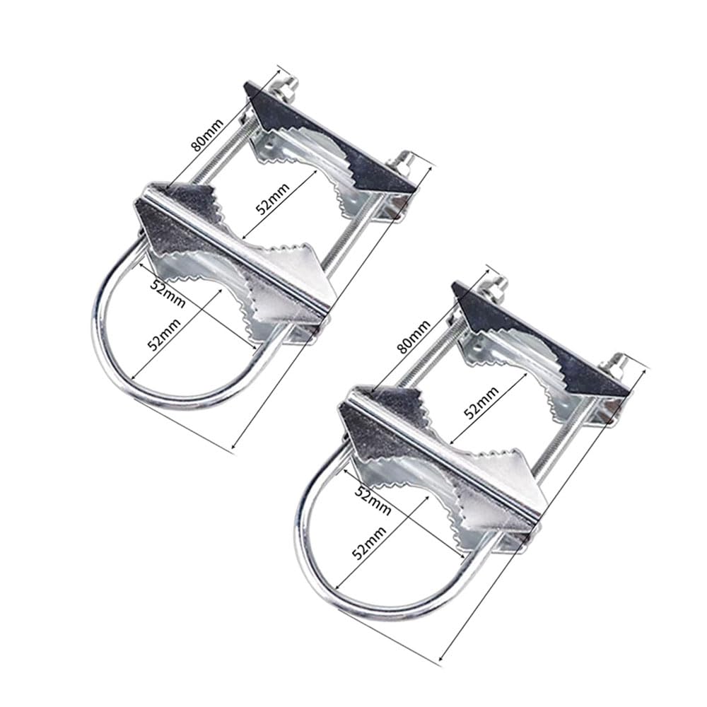 SIX-281 Support X 1 colliers de mât en acier inoxydable 28 mm po